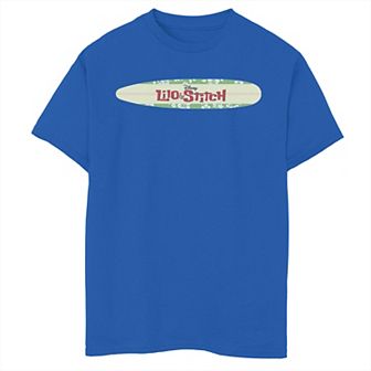 Disney's Lilo & Stitch Boys 8-20 Surfboard Movie Logo Graphic Tee