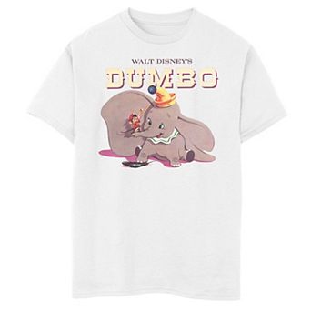 Disney's Dumbo Boys 8-20 Classic Portrait Logo Graphic Tee