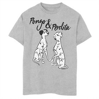 Disney's 101 Dalmations Pongo Perdita Boys 6-20 Graphic Tee