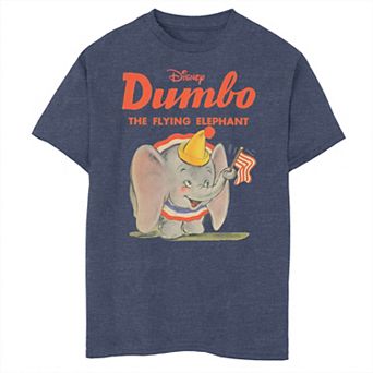 Disney's Dumbo The Flying Elephant Classic Portrait Boys 8-20 Graphic Tee