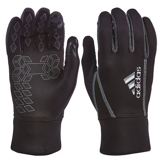 Men's Puffer Gloves - All in Motion™ Heather Gray L/XL