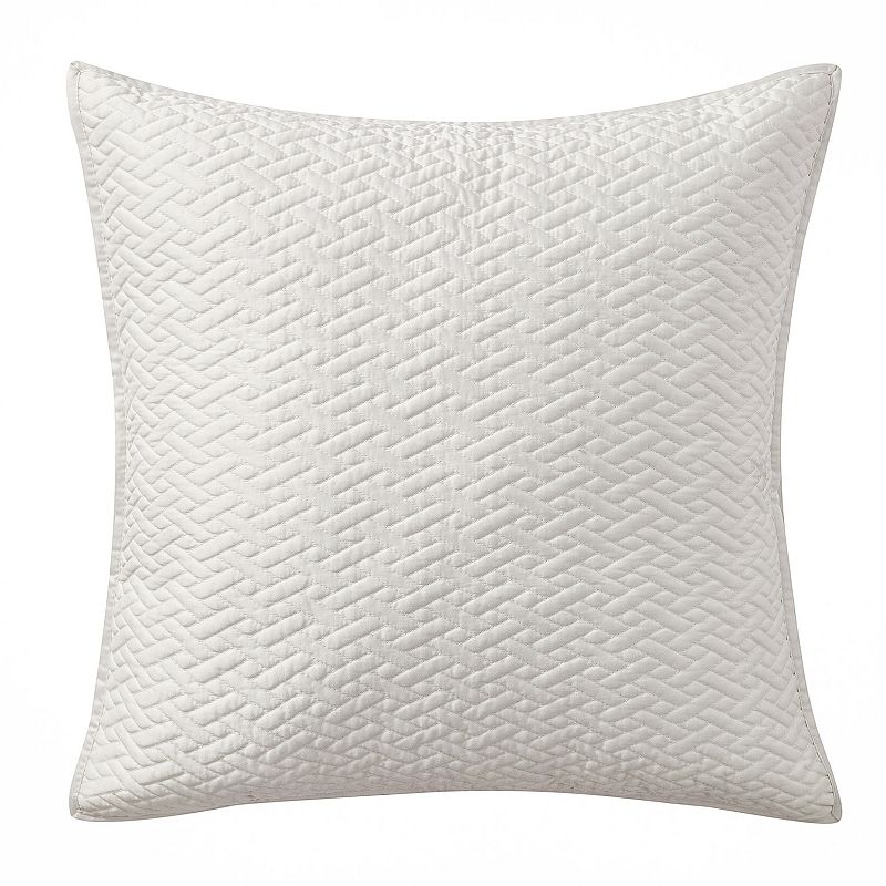 Highline Bedding Co. Adelais Throw Pillow, Grey, 18 SQUARE