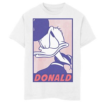 Disney's Donald Duck Comic Pop Dot Fill Portrait Boys 6-20 Graphic Tee