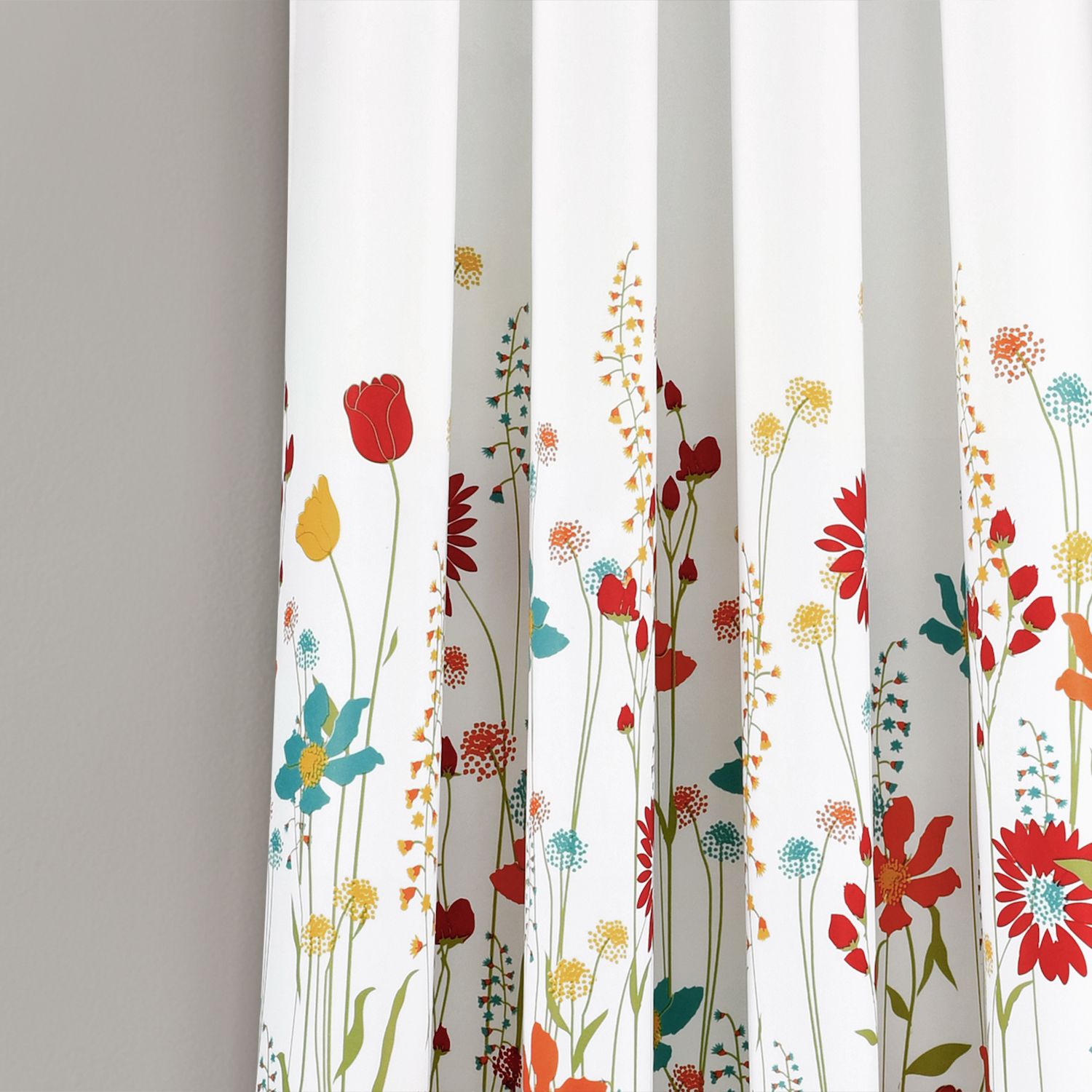 Lush Decor Clarissa Floral Room Darkening Window Curtain Set   5009577 ALT2