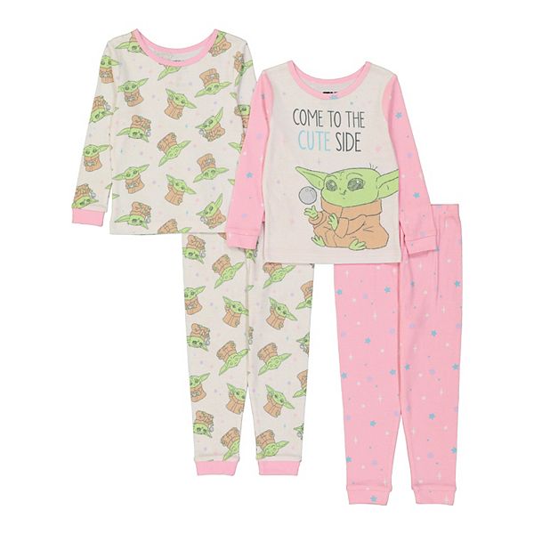 Toddler Girl The Mandalorian The Child aka Baby Yoda 4 Piece