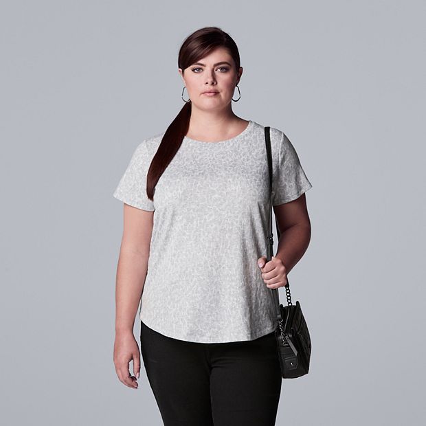 Vera wang store plus size tops