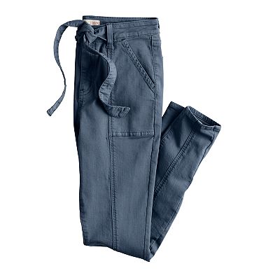 Juniors' SO® Belted Jeggings