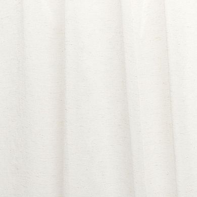 Exclusive Home Curtains Duncan Sheer Braided Tab Top 2-pack Window Curtain Set
