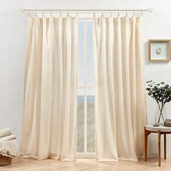 Exclusive Home Curtains Bari Light Filtering 2-pack Window Curtain Set