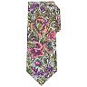 Men's Bespoke Granville Floral Skinny Tie