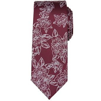 Men's Bespoke Floral Skinny Tie