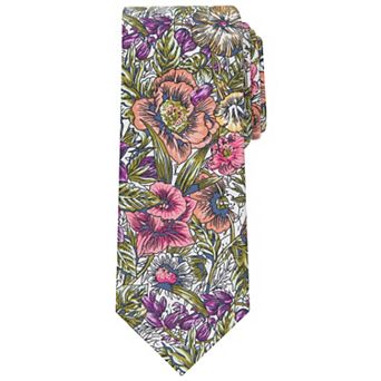 Men's Bespoke Floral Skinny Tie