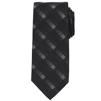 Men's Bespoke Plaid Skinny Tie