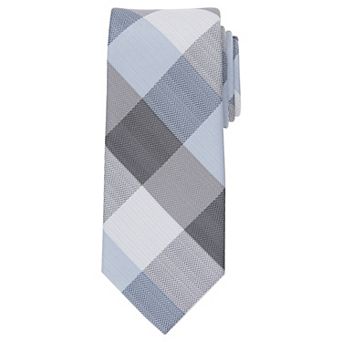 Men's Bespoke Plaid Skinny Tie