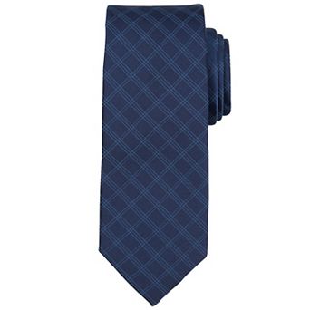 Men's Bespoke Plaid Skinny Tie