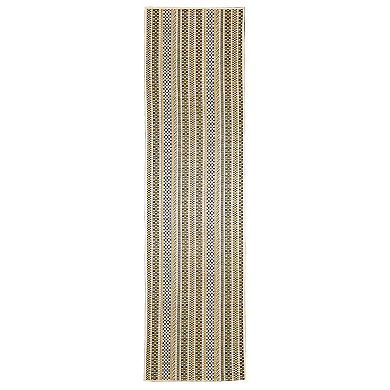 Liora Manne Carmel Rope Stripe Indoor Outdoor Rug