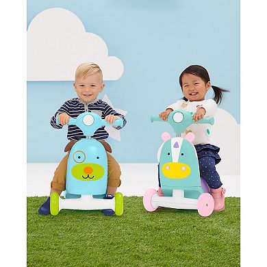 Skip Hop Zoo 3-in-1 Animal Ride-On Scooter