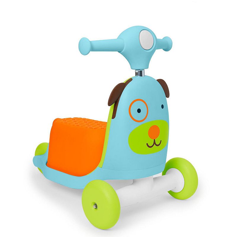 Skip Hop Kids' 3-in-1 Ride On Scooter and Wagon Toy - Dog