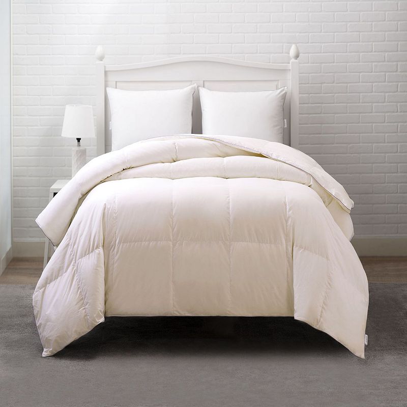 49817582 100% Organic Cotton Comforter, White, Queen sku 49817582