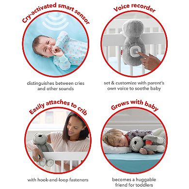 Skip Hop Cry-Activated Sloth Soother Toy