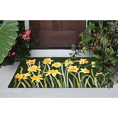 Liora Manne Frontporch Daffodil Indoor Outdoor Rug