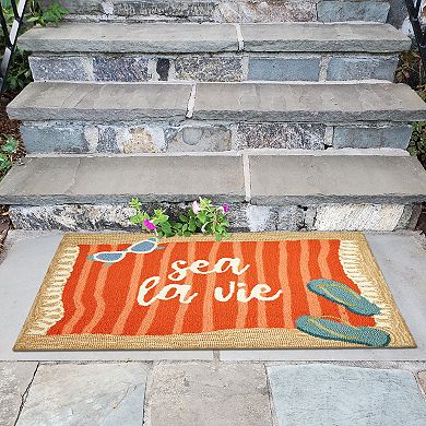 Liora Manne Frontporch Sea La Vie Indoor Outdoor Rug