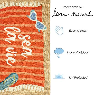 Liora Manne Frontporch Sea La Vie Indoor Outdoor Rug