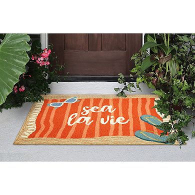 Liora Manne Frontporch Sea La Vie Indoor Outdoor Rug