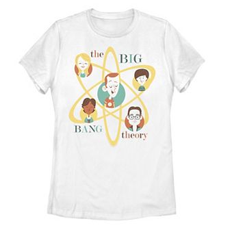 Juniors' The Big Bang Theory Group Shot Vintage Tee