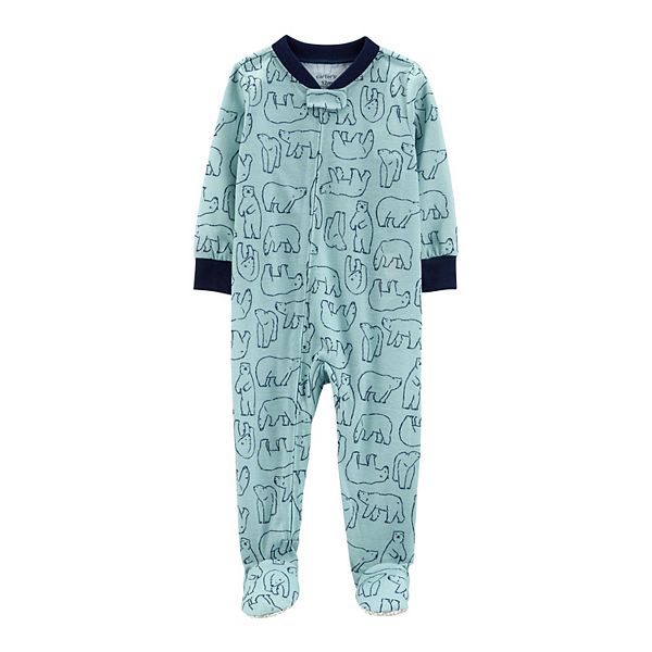 Baby Boy Carter s Bear Footed Pajamas