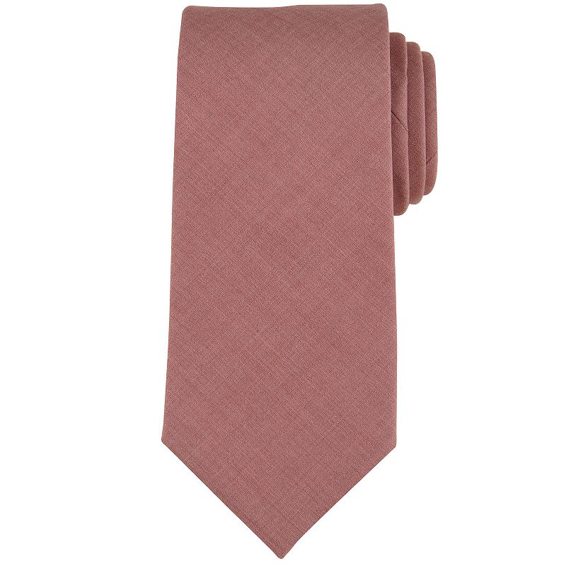 Men's Bespoke Solid Tie, Red Morris