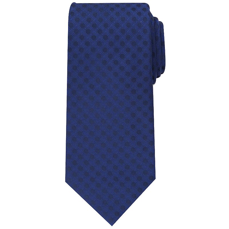 Mens Bespoke Solid Tie, Blue