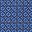 Navy Floral Grid Neat