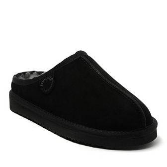 Women's Fireside By Dearfoams Greta Wool-Lined Clog Slippers