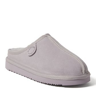 Women's Fireside By Dearfoams Greta Wool-Lined Clog Slippers