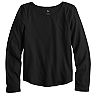 Girls 6-16 & Plus SO® Sensory Adaptive Long-Sleeve Tee