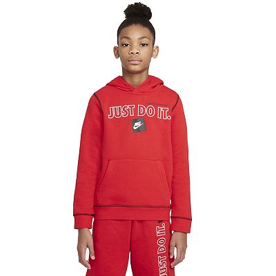 Nike just do it hoodie boys on sale