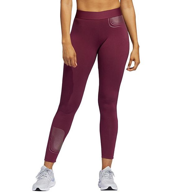 Adidas shiny sale leggings