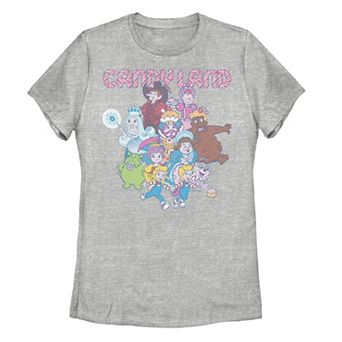 Juniors' Candy Land Group Shot Logo Tee