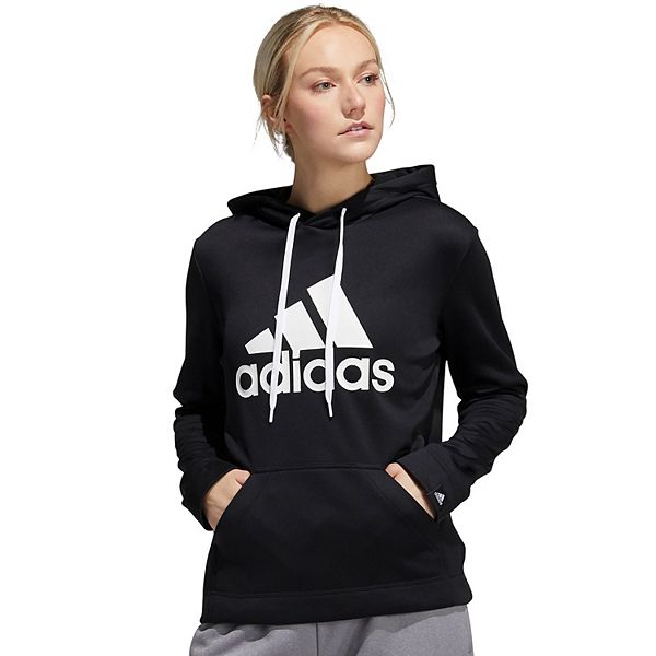 Women's adidas Game And Go Big Logo Fleece Hoodie