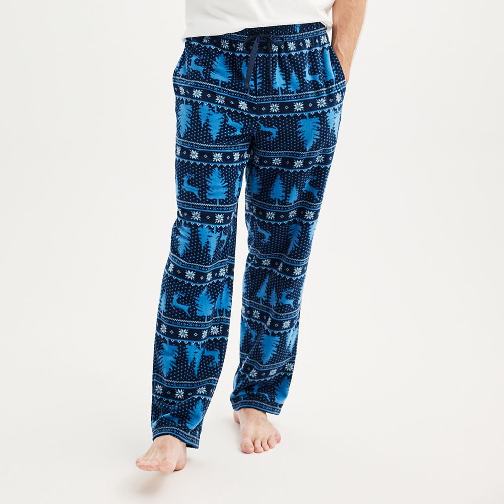 Weatherproof Vintage Men's Fleece Holiday Pajama Pants (2