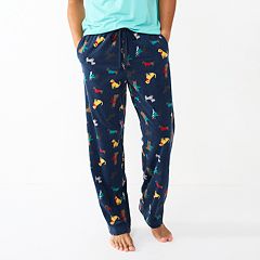 Solid Light Blue Pajama Pants