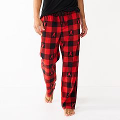 Men's Red Pajama Pants