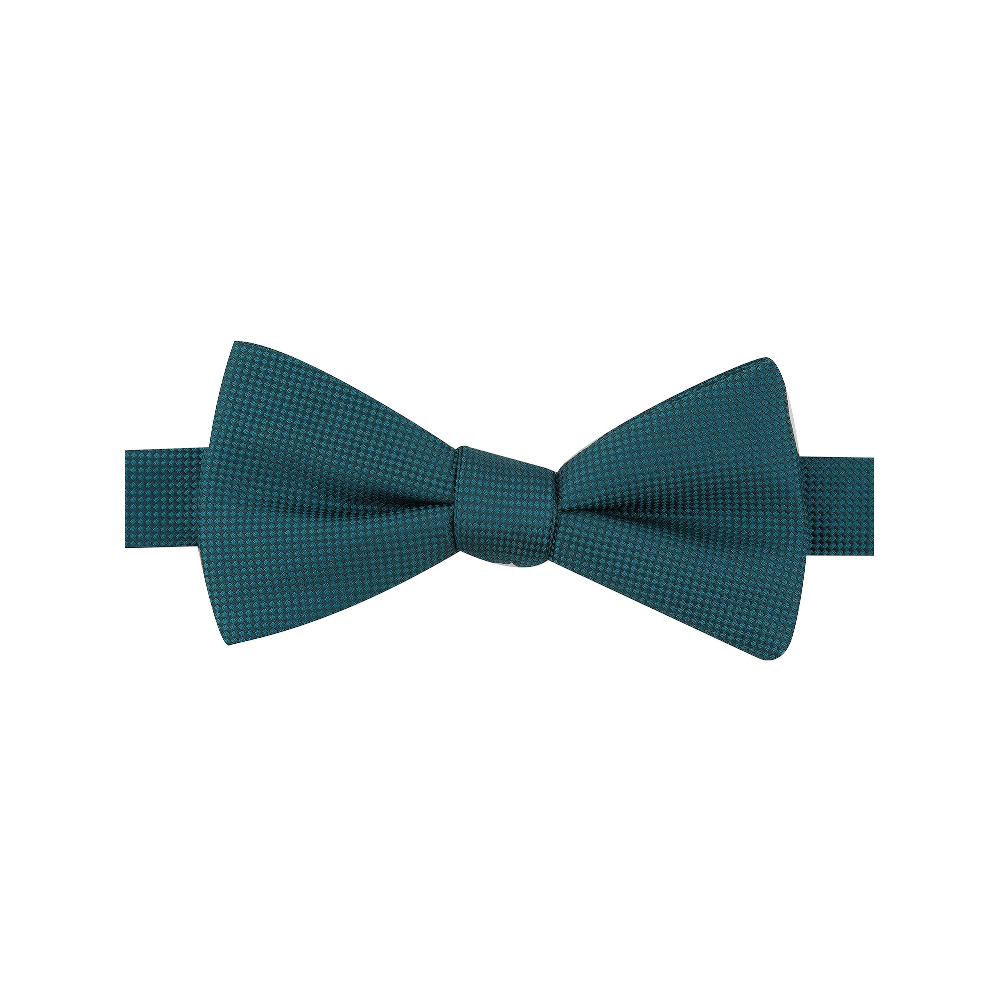 Mens Bespoke Pre-Tied Bow Tie, Hunter Oxford