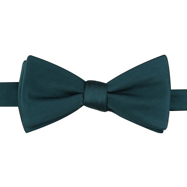 Buy Essential Black Coloured Cotton Bow Tie For Men