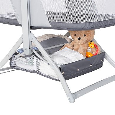 Baby Trend Quick-Fold 2-in-1 Rocking Bassinet