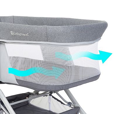 Baby Trend Quick-Fold 2-in-1 Rocking Bassinet