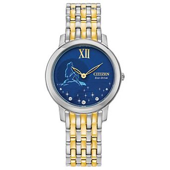 Citizen Eco-Drive Women's Disney Ariel Two Tone Stainless Steel Watch