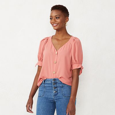 Kohls lauren conrad blouses hotsell