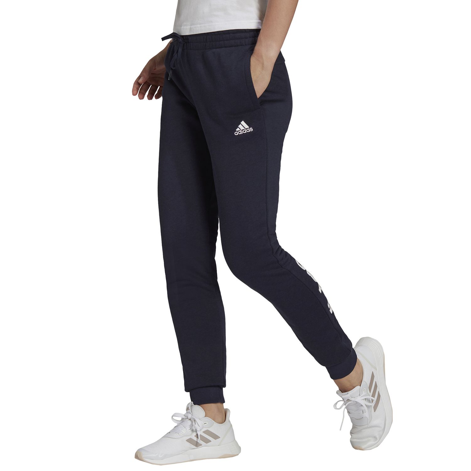 womens adidas slim fit track pants